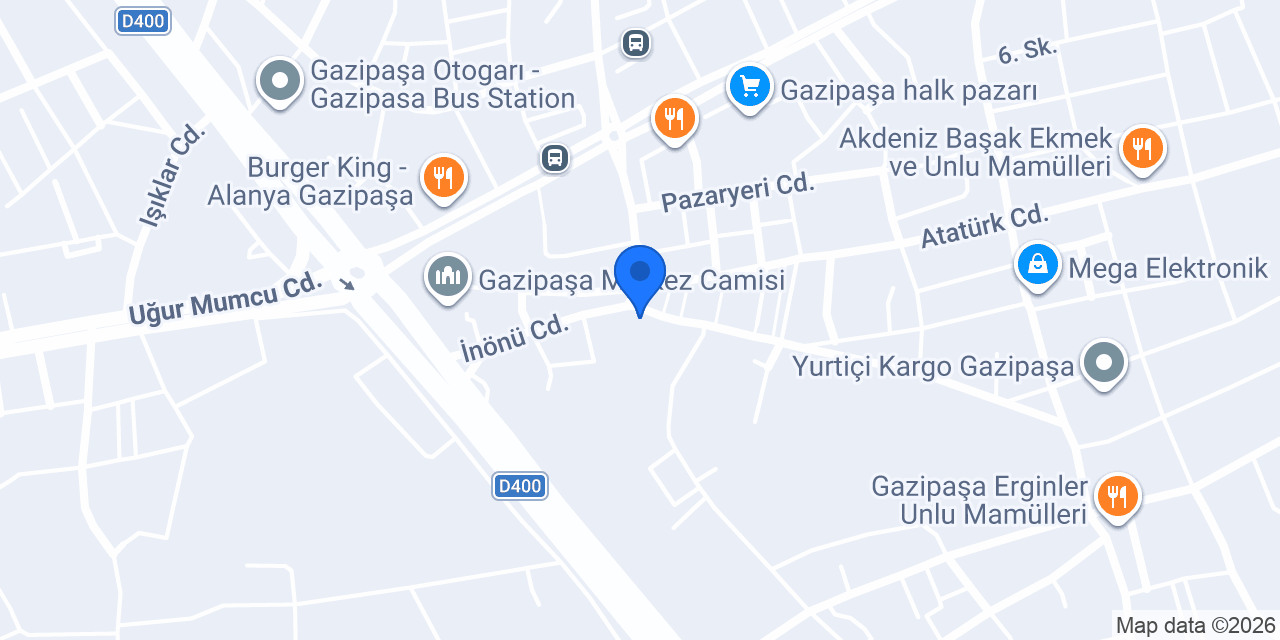 Tepe Veteriner Kliniği konumu
