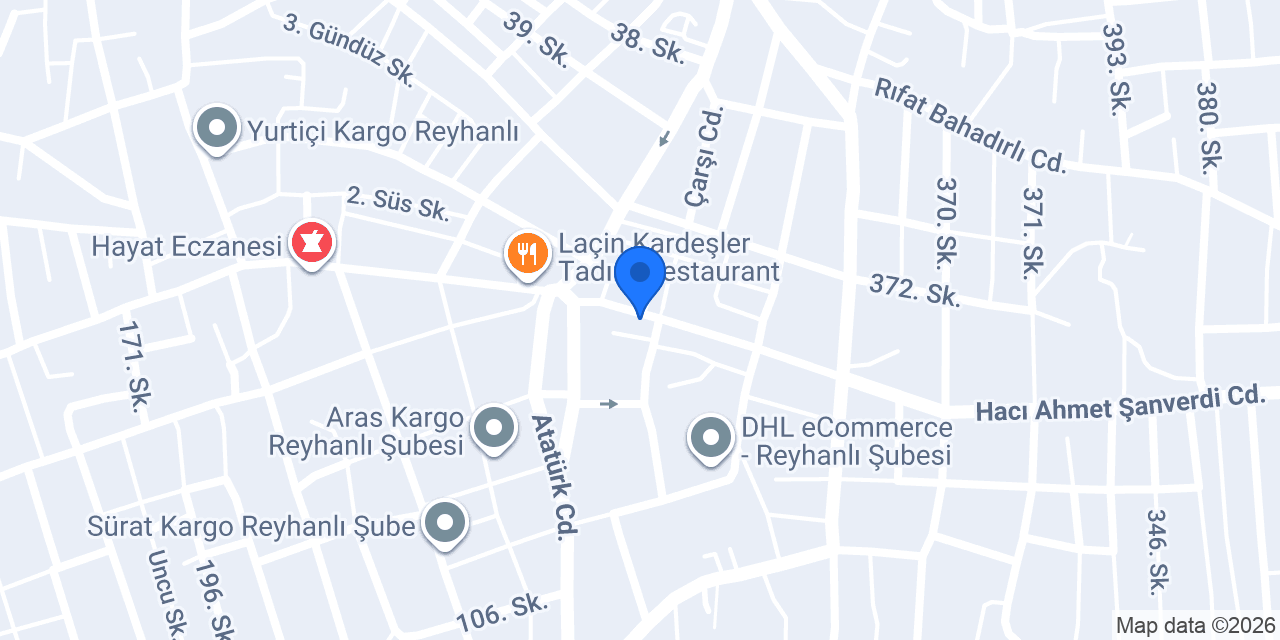 Polat Rent a Car konumu