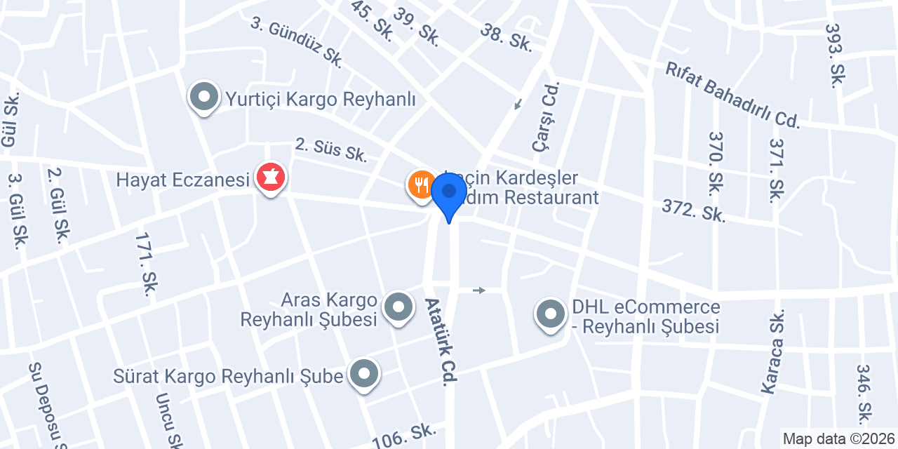 Kuaför cemiloğlu konumu