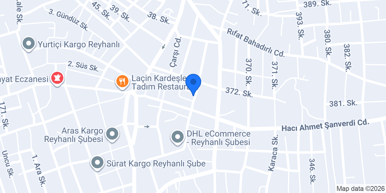 Reyhanlı elektrik konumu