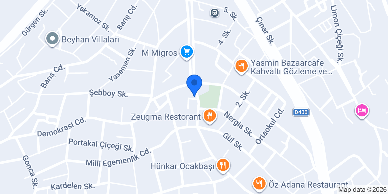 Ata Kebab Meze konumu