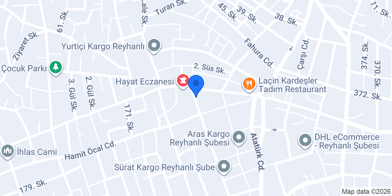 Kuaför İBO konumu