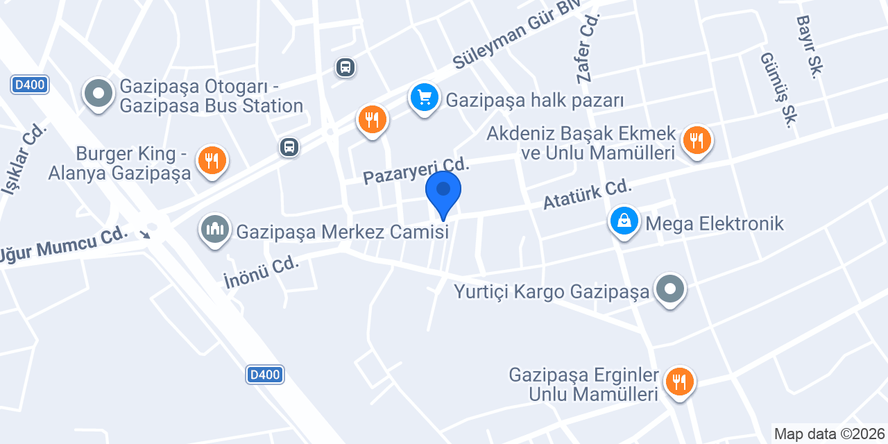 TUNCER optik konumu