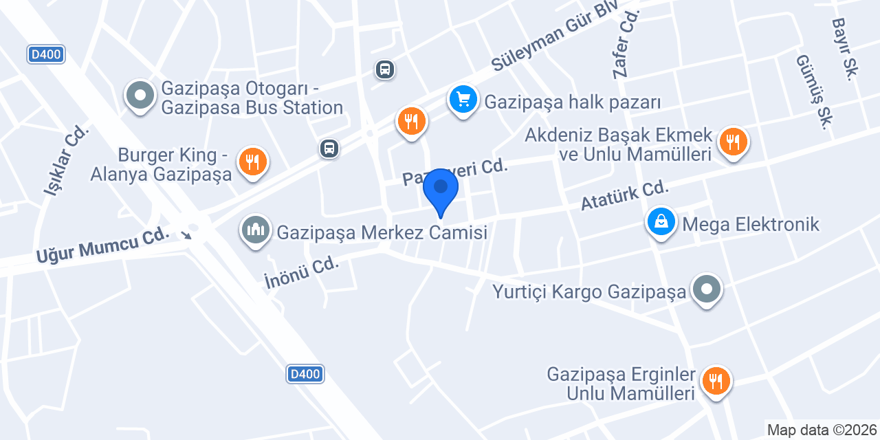 Akça Eczanesi konumu