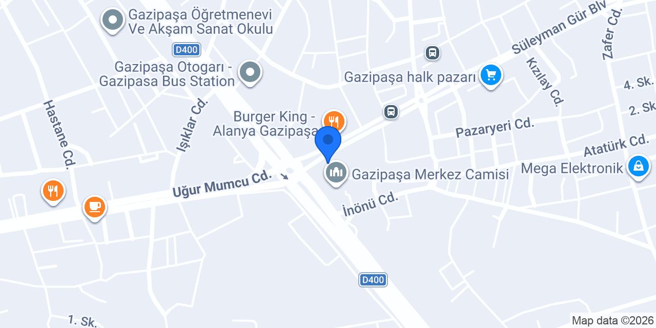 Galaxy İnternet Cafe konumu