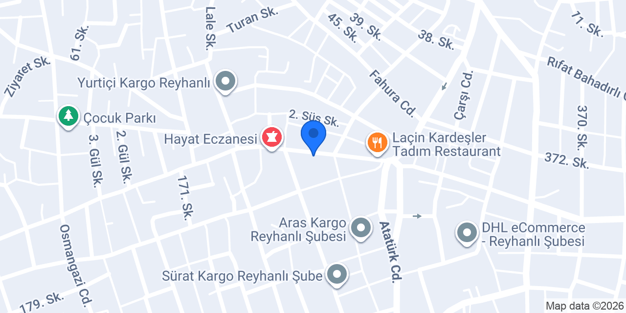 Defne oyuncak evi konumu