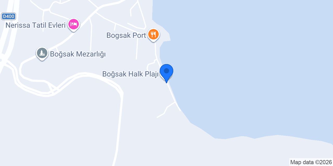 Ayazma Boğsak Camping konumu
