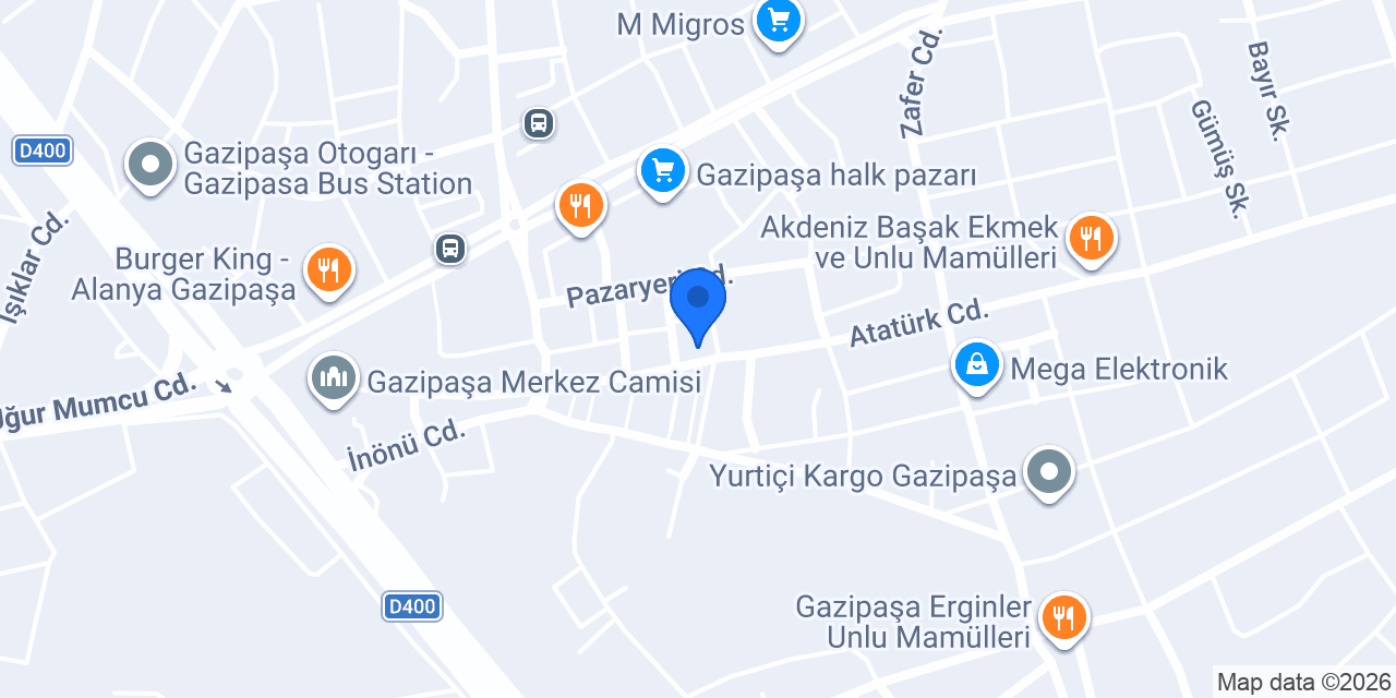 Komagene gazipaşa konumu