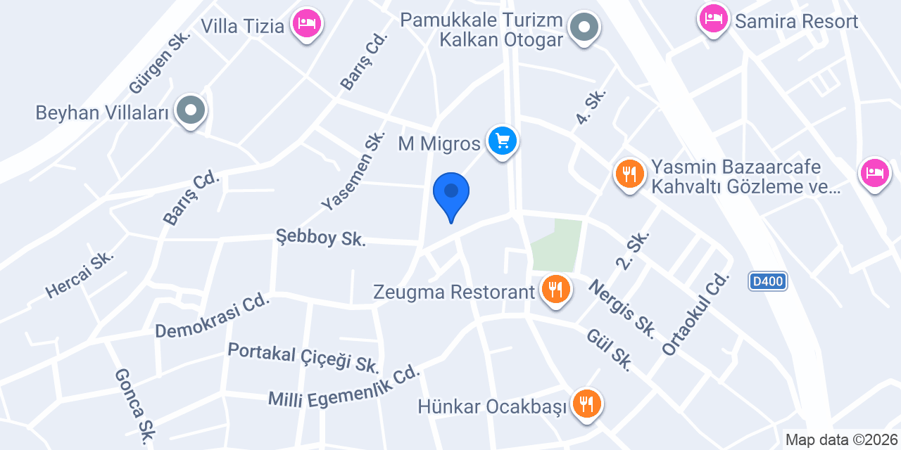 Davia Home konumu