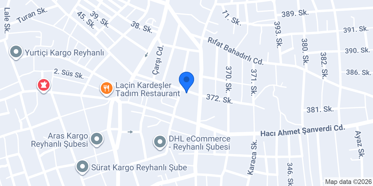 REYHANLI AUTO ANALİZ EKSPERTİZ ( KURUMSAL) konumu