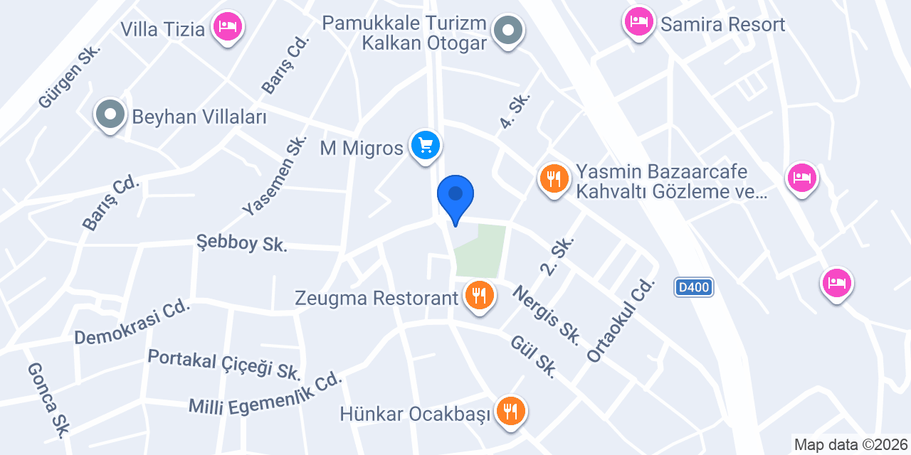 Kalkan İtfaiye İstasyonu konumu