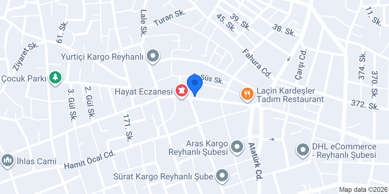Kozan Elektrik konumu