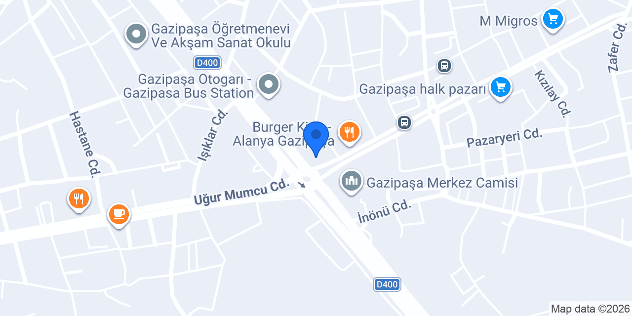 Gazipaşa Musiki Derneği konumu