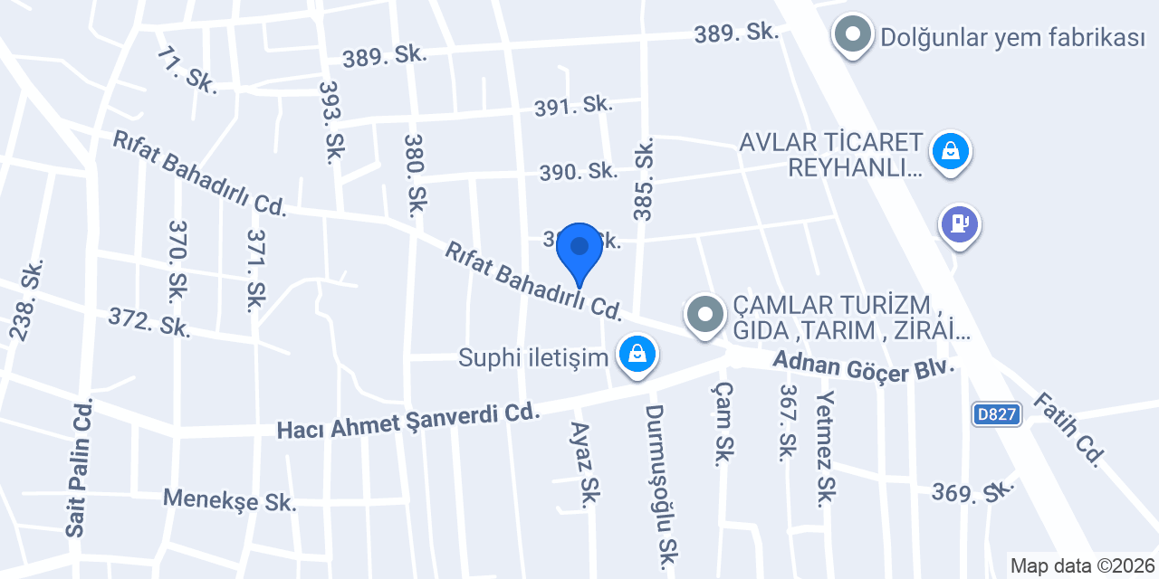 ŞANVERDİ TİCARET İNŞAAT YAPI konumu