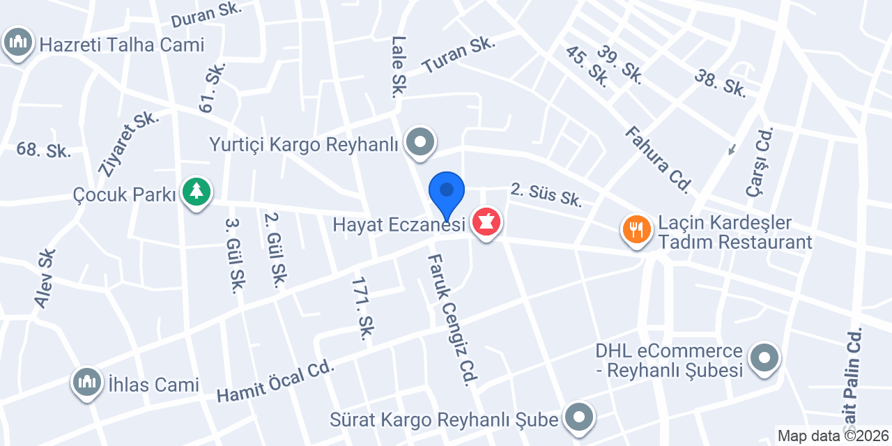 Merkez Ekmek Fırını konumu
