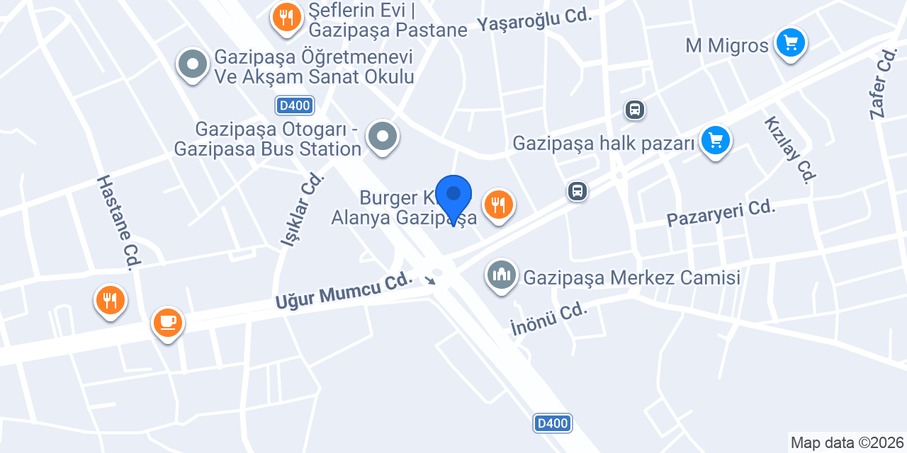 Diş Hekimi Çetin Çalışkan konumu