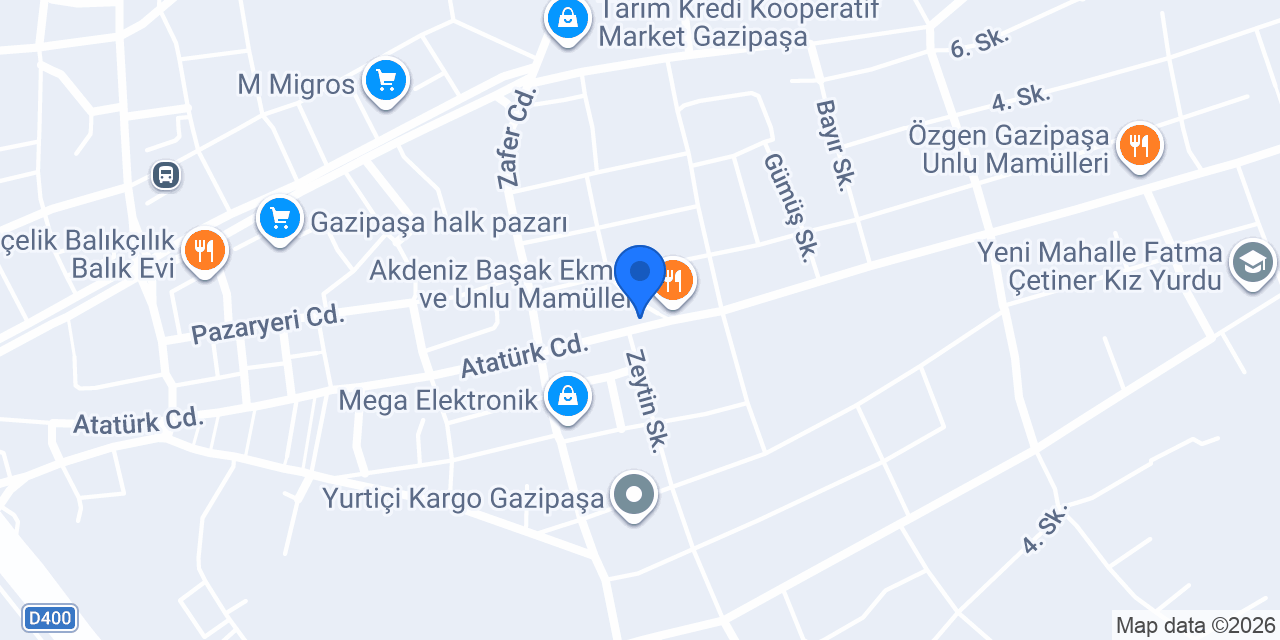 bulut tekel bayii konumu