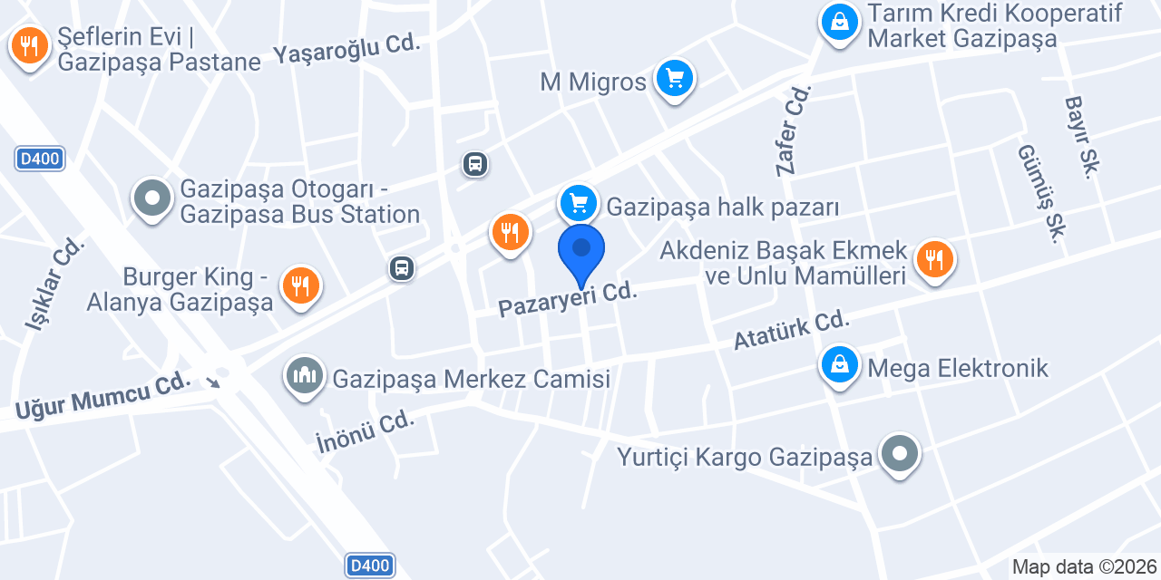 Güney Restaurant konumu