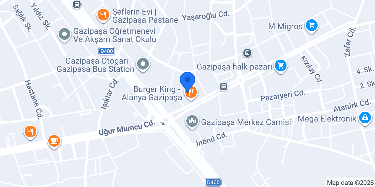 Ebruli organizasyon konumu