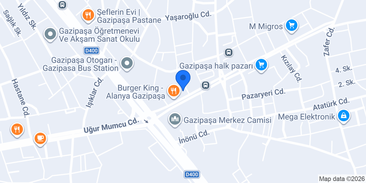 Nisa Çiçekçilik konumu