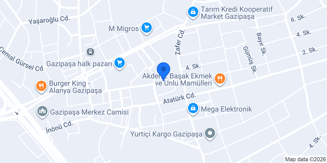 Oğuz Elektronik konumu