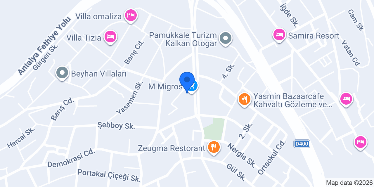 Kaş - Kalkan Karaca Veteriner Kliniği konumu