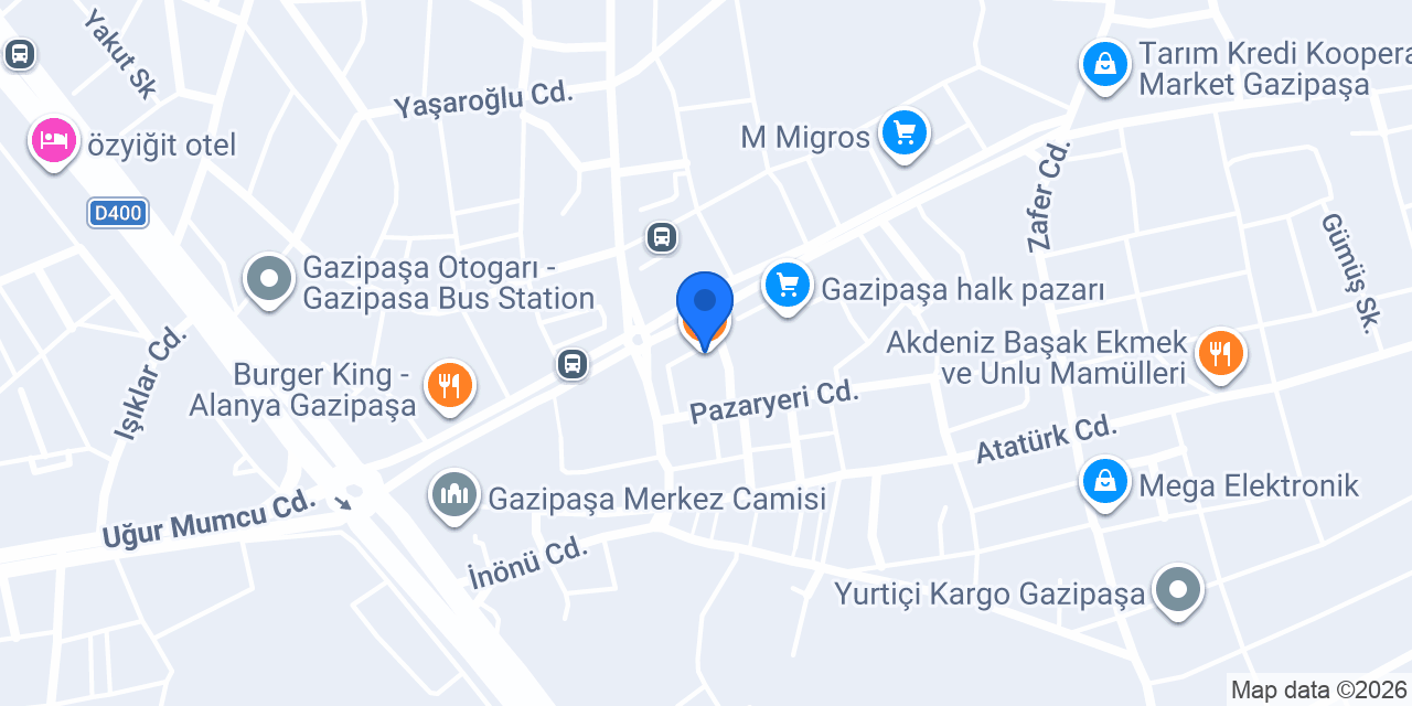 Özçelik Balıkçılık Balık Evi konumu
