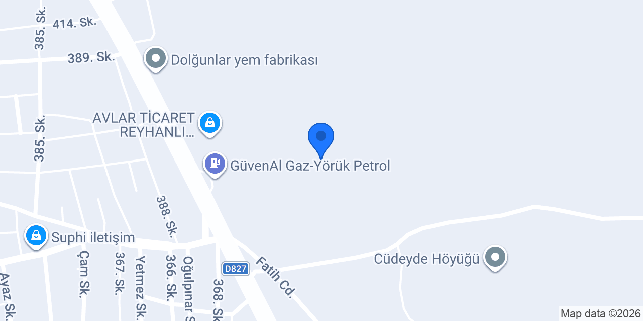 Üçler Ticaret konumu