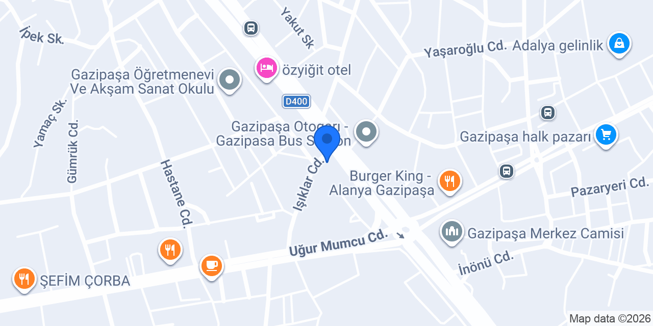 Goculuoğlu İnşaat konumu