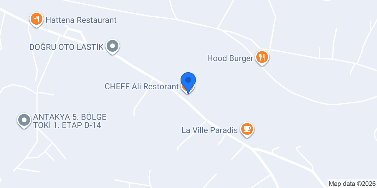 CHEFF Ali Restorant konumu