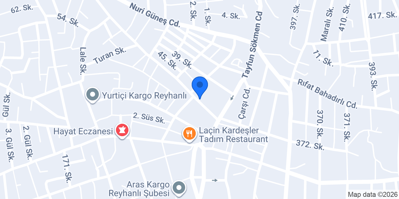 Güllü Cam konumu