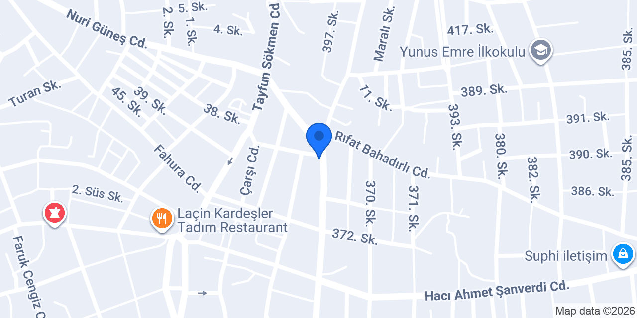 GÜVEN OTOMOTİV konumu