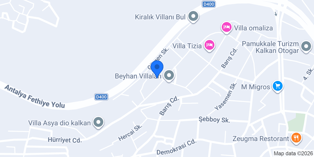 Kaş Güçlü Elektrik konumu