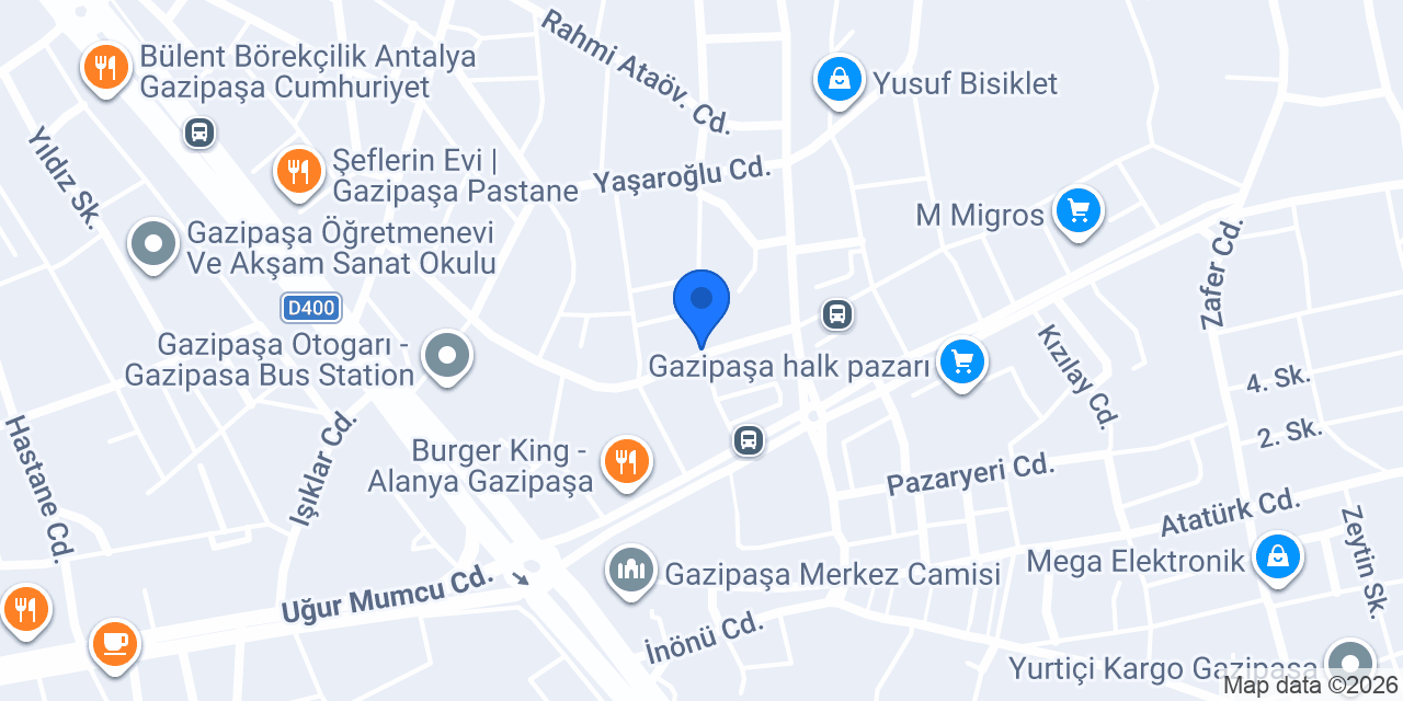 Av. Gizem AKSOY BIÇAK konumu