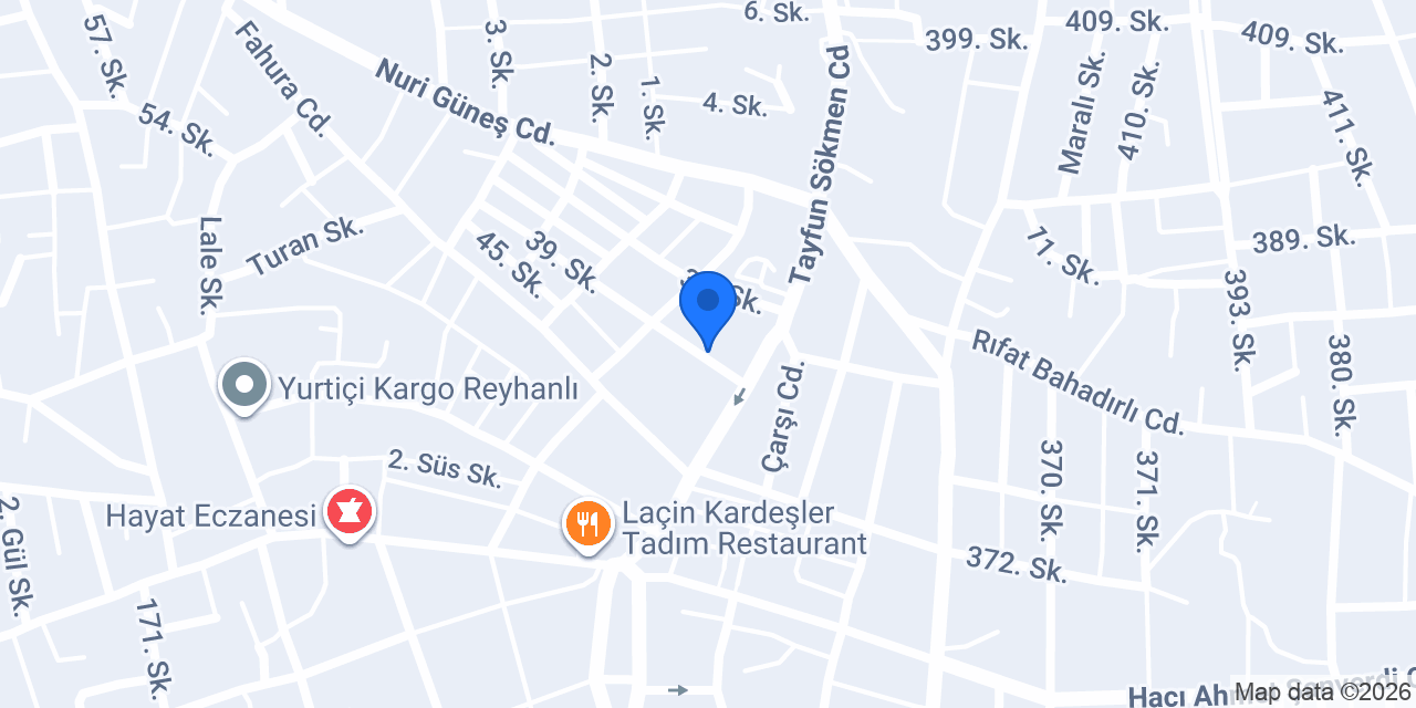GÜVEN ELEKTRİK-BOBİNAJ REYHANLI konumu
