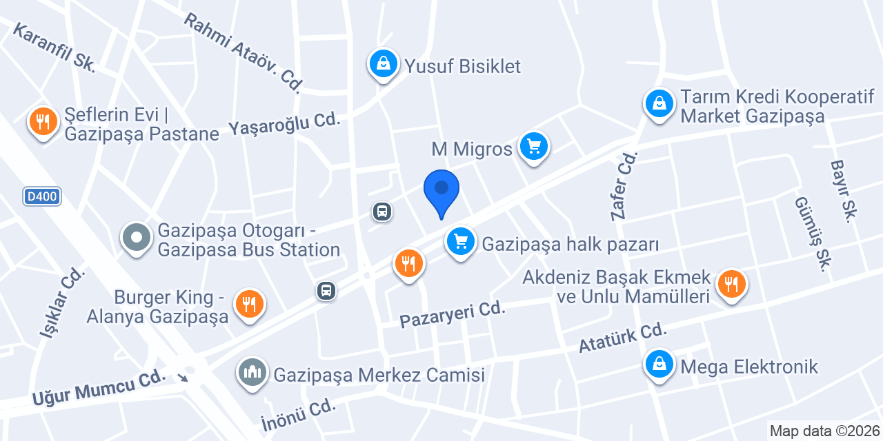 Gökmen Eczanesi konumu