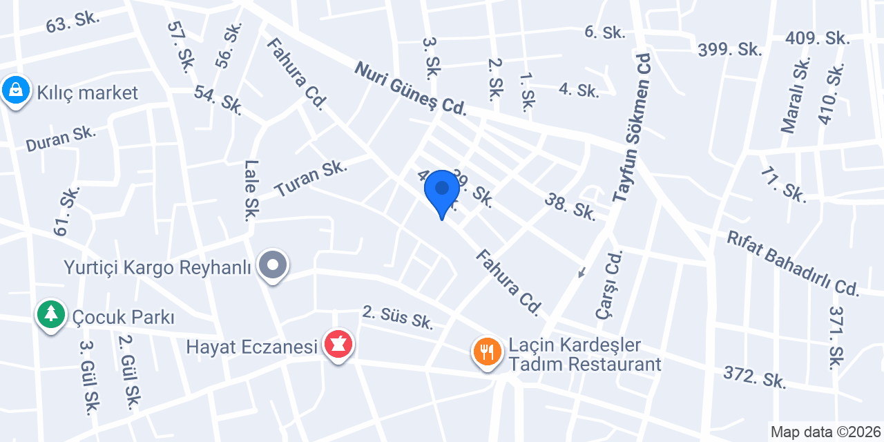 Mert elektronik hatay Reyhanlı konumu