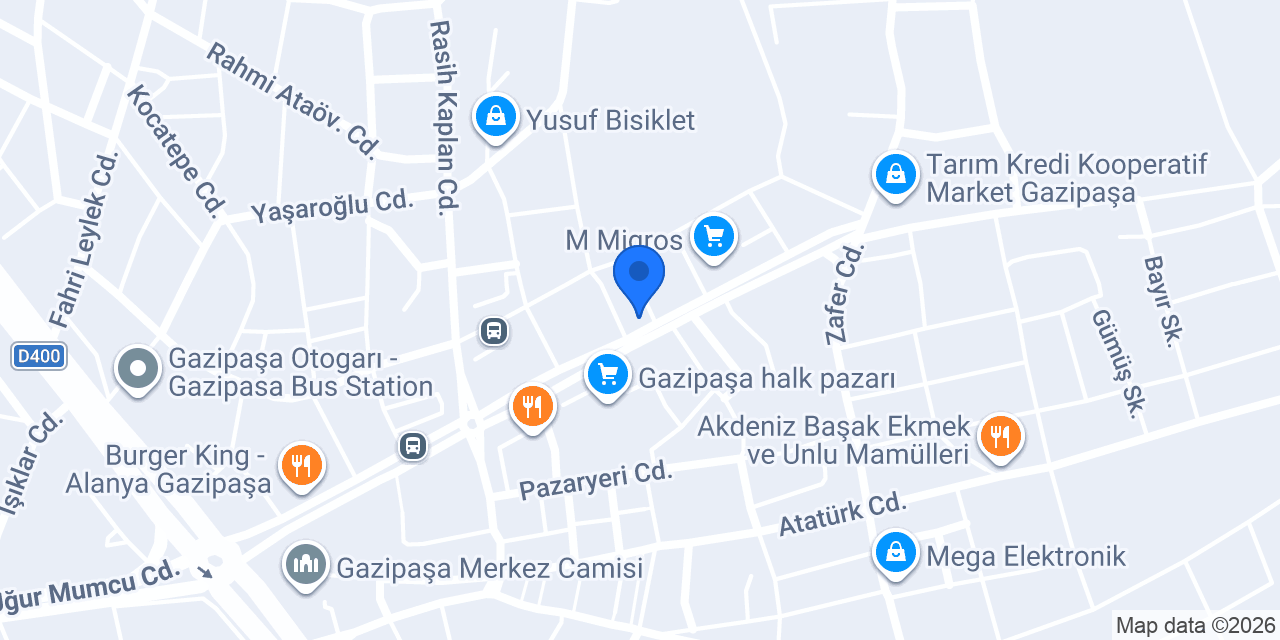 Paşa Restaurant & Cafe konumu