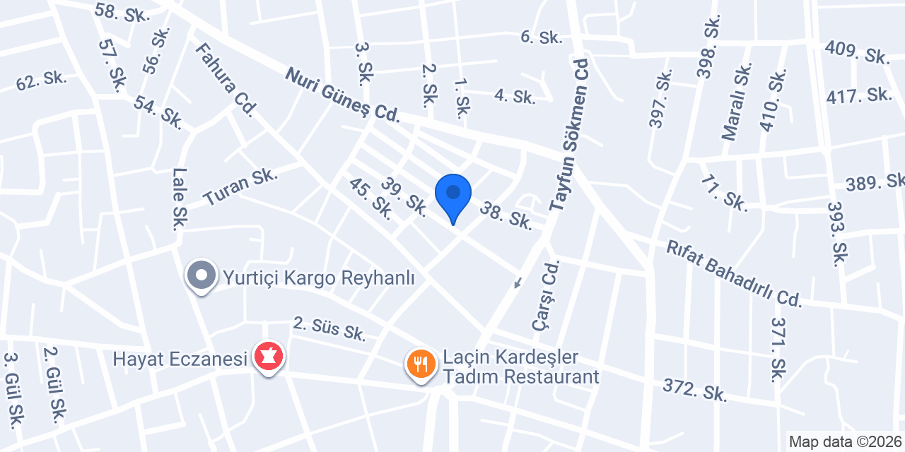 Recep Ustanın Yeri konumu