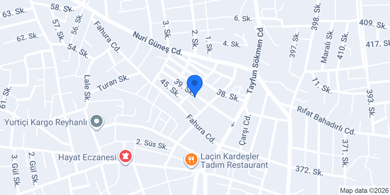 Lezzet Döner konumu