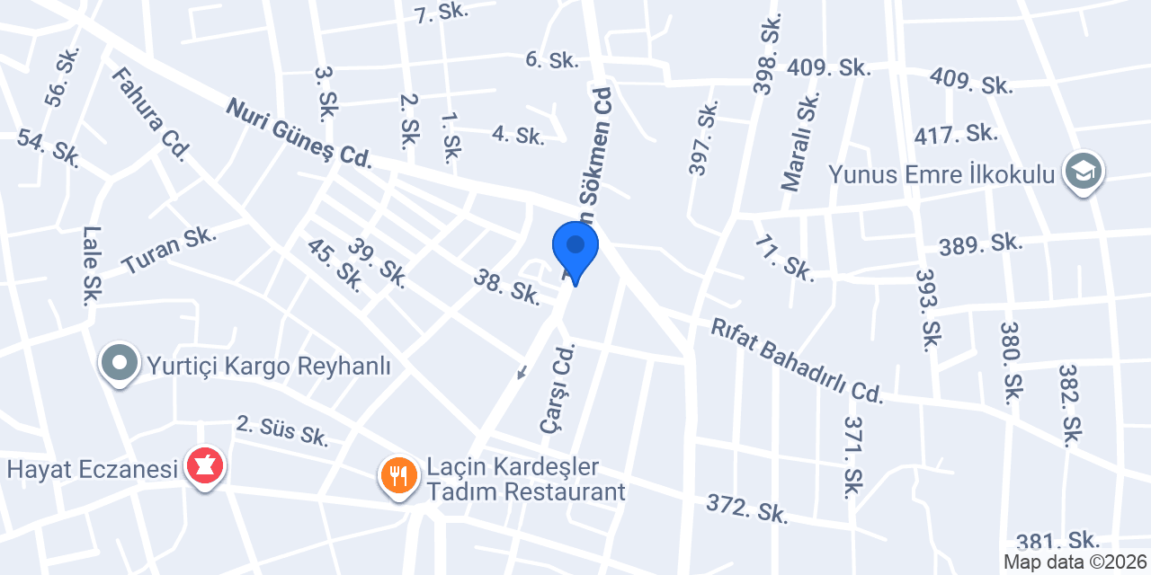 İSC Tarım&Mühendislik konumu