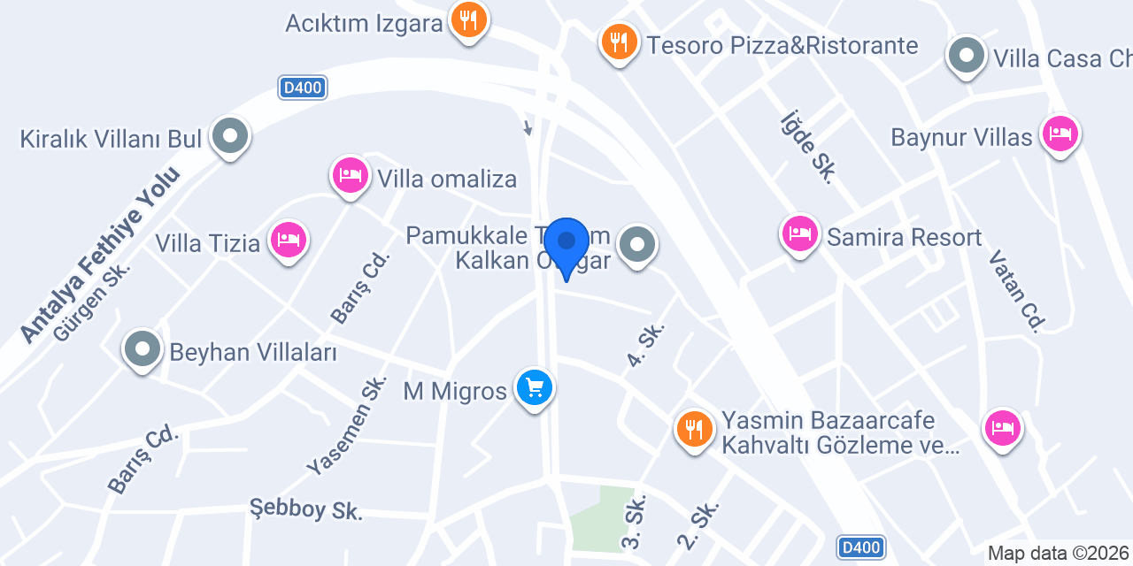 Tanç Elektornik konumu