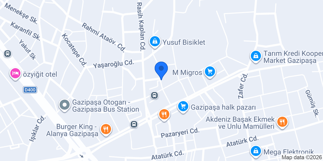Aksoy Gözleme konumu
