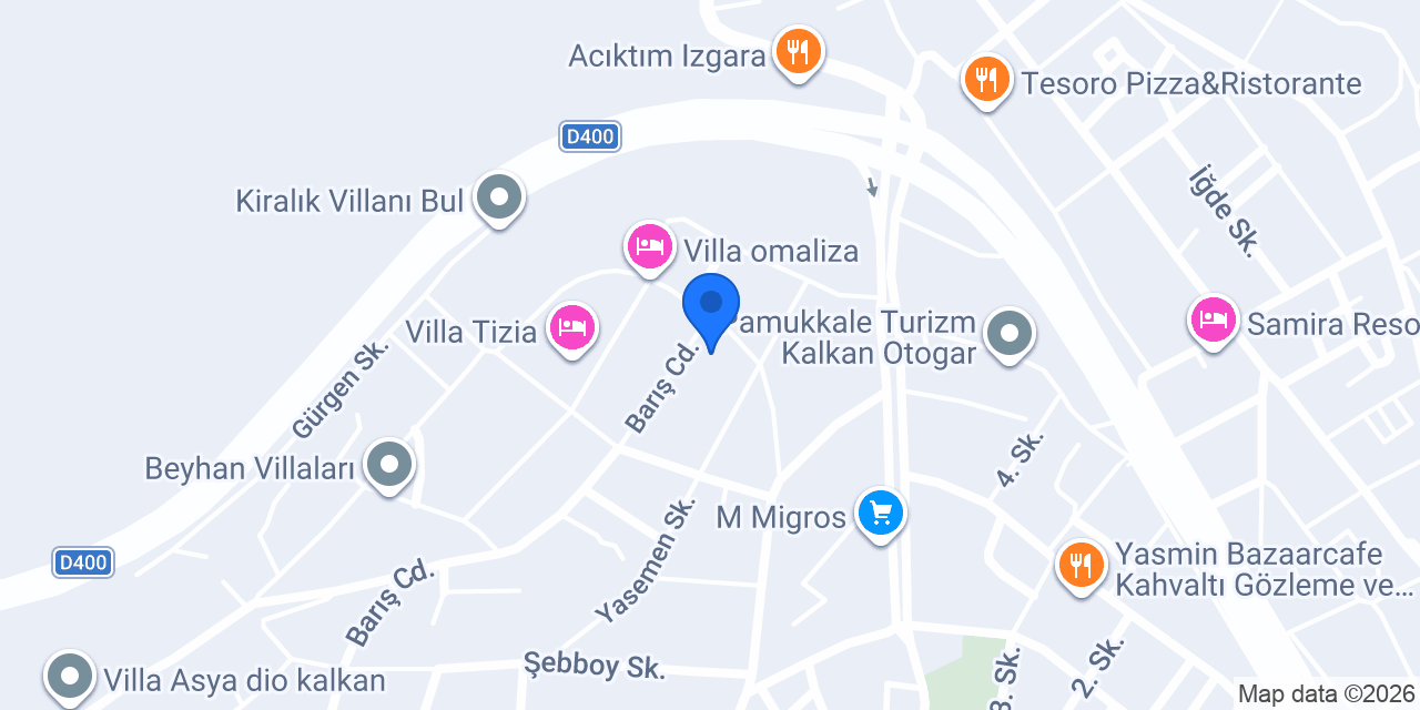 Sade Çiçekçilik & Organizasyon konumu