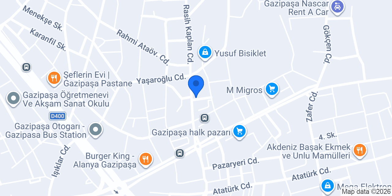Gazi Tarim konumu