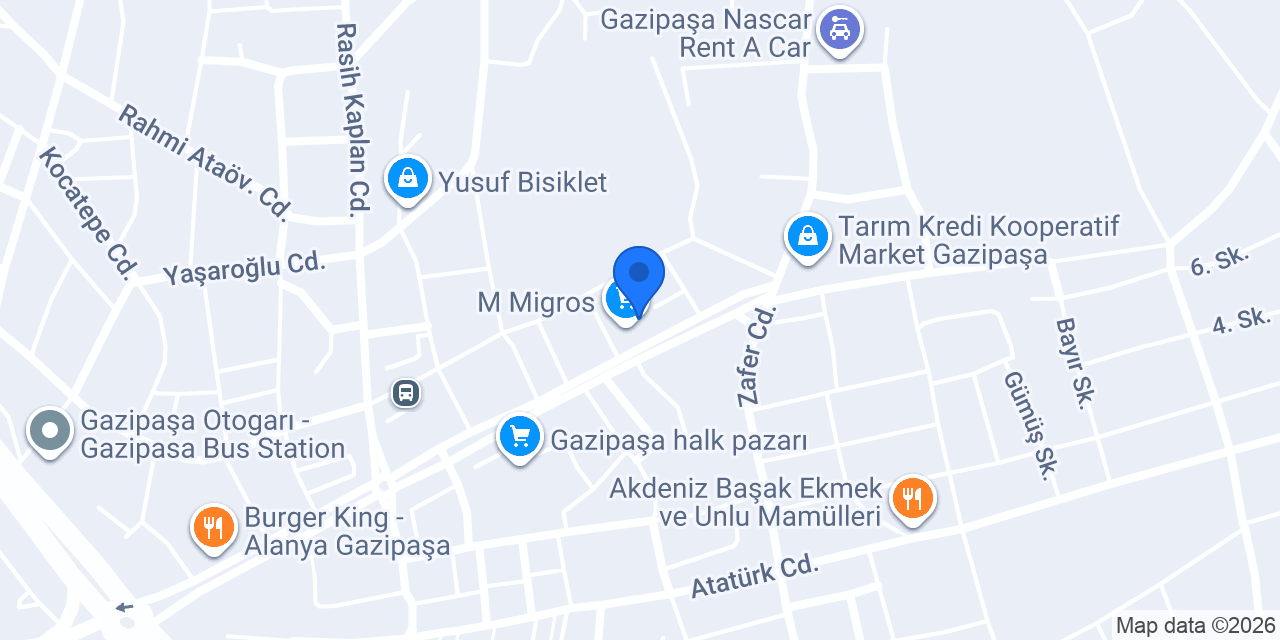 Migros konumu