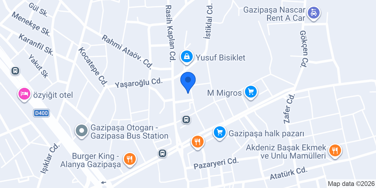 Murat Kılınç Veteriner Kliniği konumu