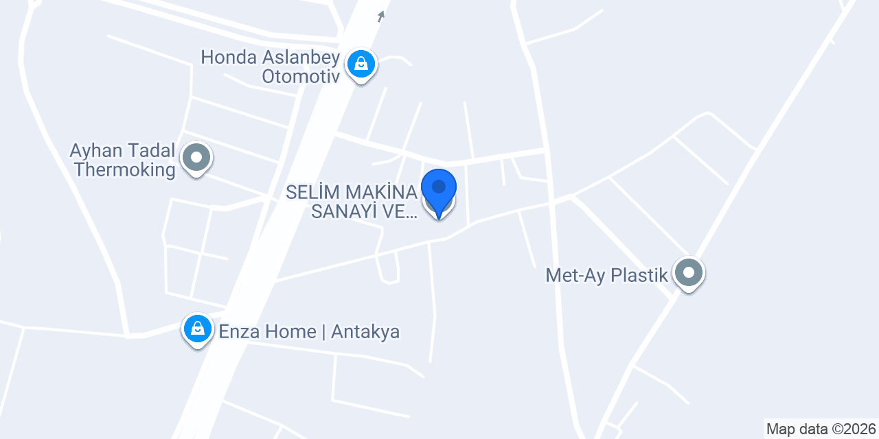 SELİM MAKİNA SANAYİ VE TİCARET LTD. ŞTİ konumu