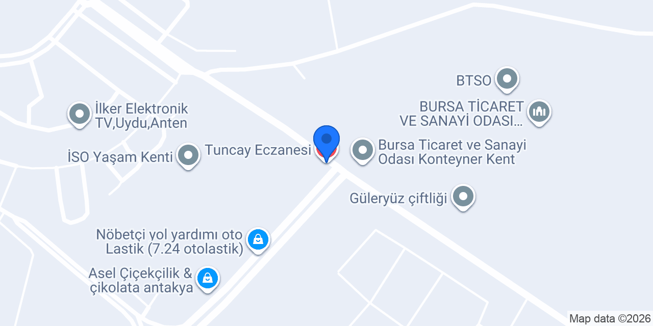 Tuncay Eczanesi konumu