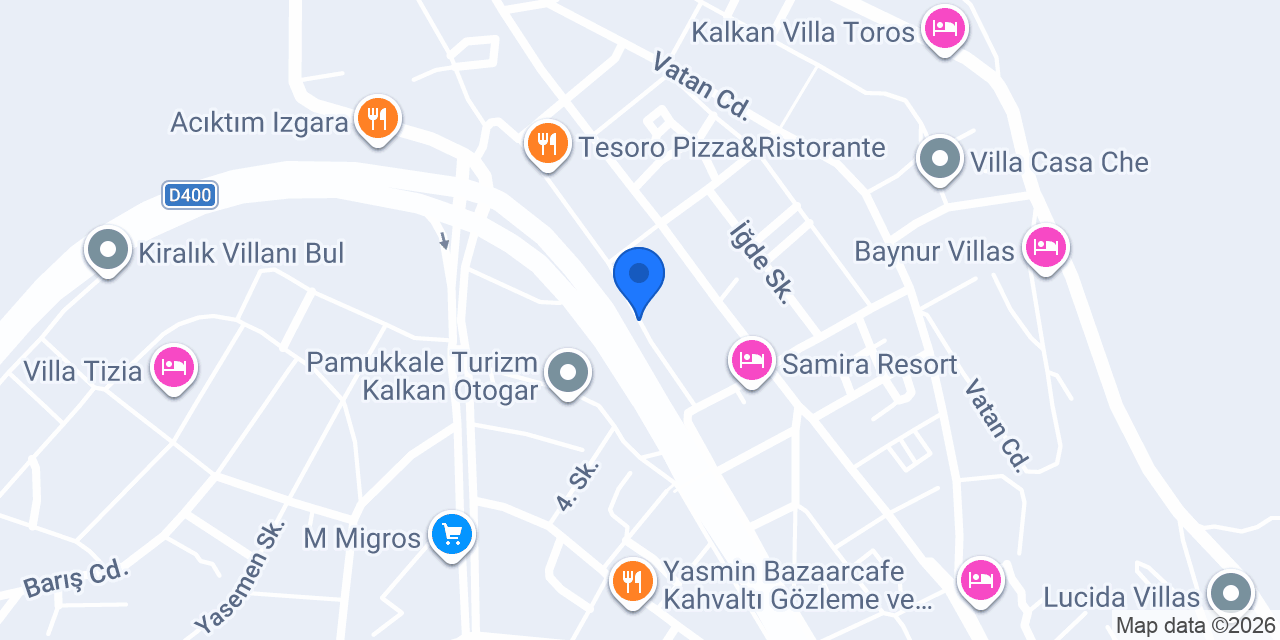 Buvilla konumu
